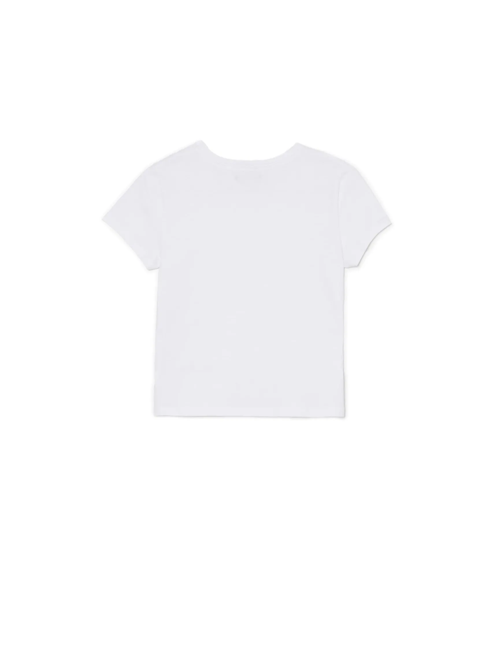 Clearance Cropp 2 pack ch gładkich T-shirtów biały