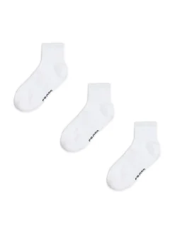 Discount Cropp 3 pack ch skarpet biały
