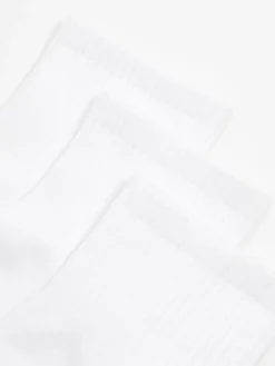 Discount Cropp 3 pack ch skarpet biały