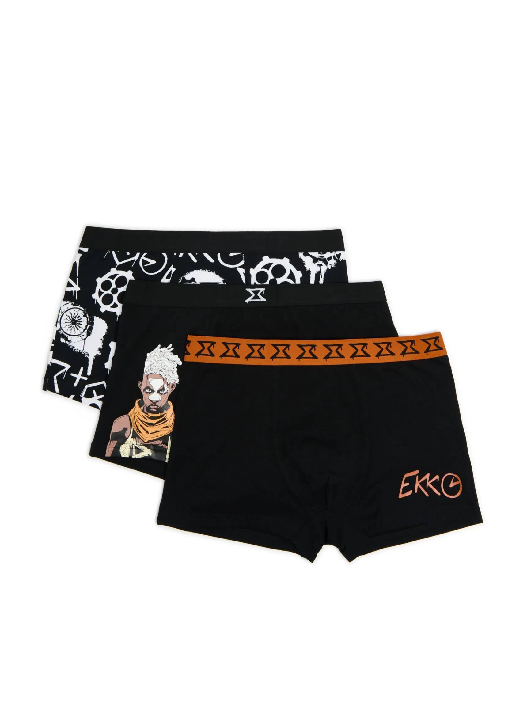 Best Cropp 3 pack bokserek Arcane czarny
