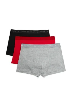 Online Cropp 3 pack bokserek basic czerwony
