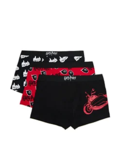 Hot Cropp 3 pack bokserek Harry Potter czarny