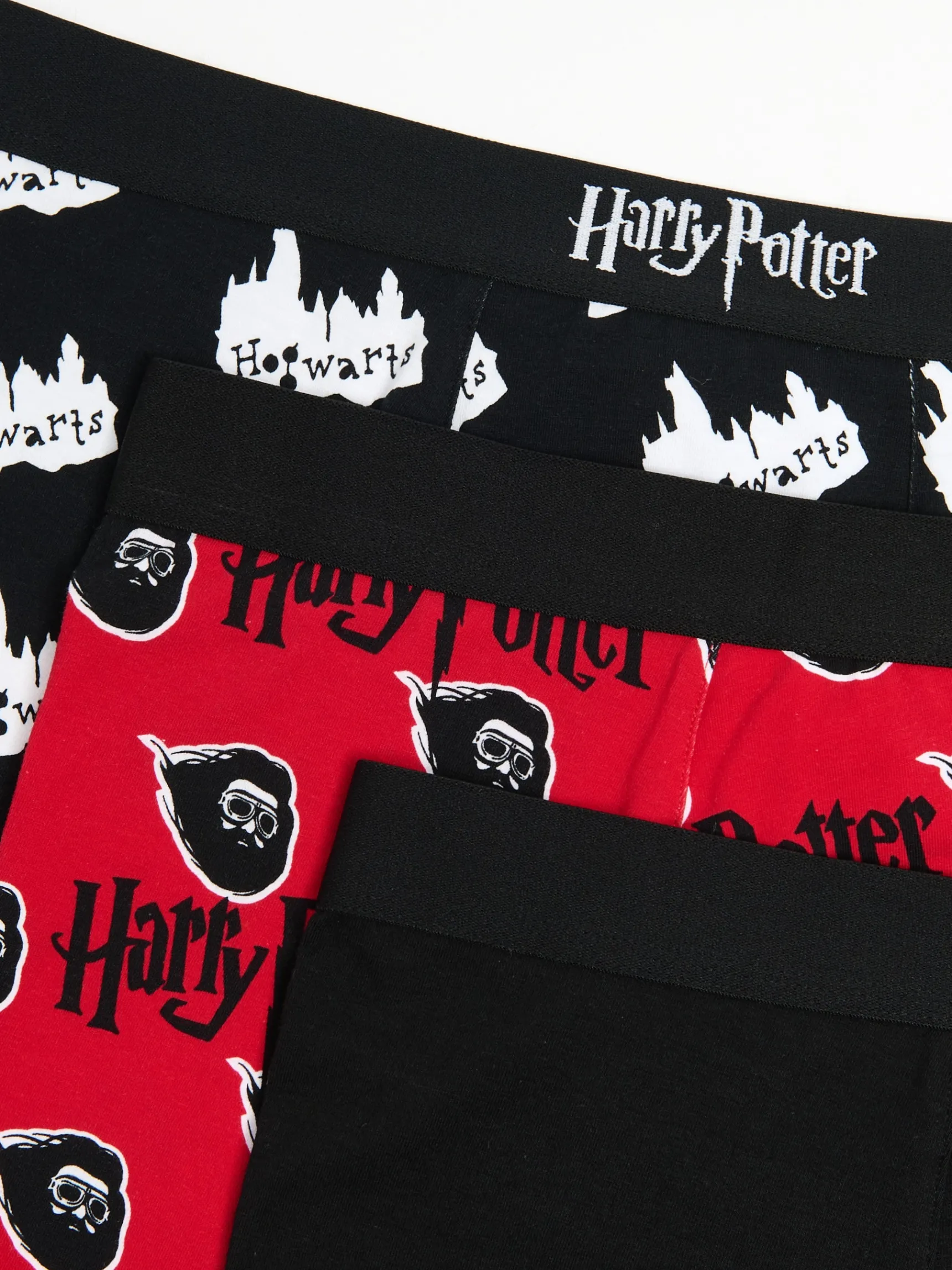 Hot Cropp 3 pack bokserek Harry Potter czarny