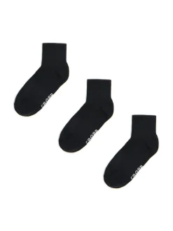 Outlet Cropp 3 pack ch skarpet czarny