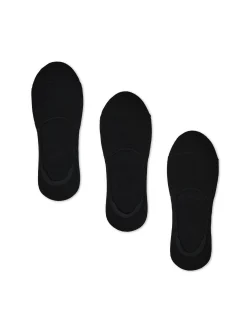 Outlet Cropp 3 pack ch skarpetek stopek czarny