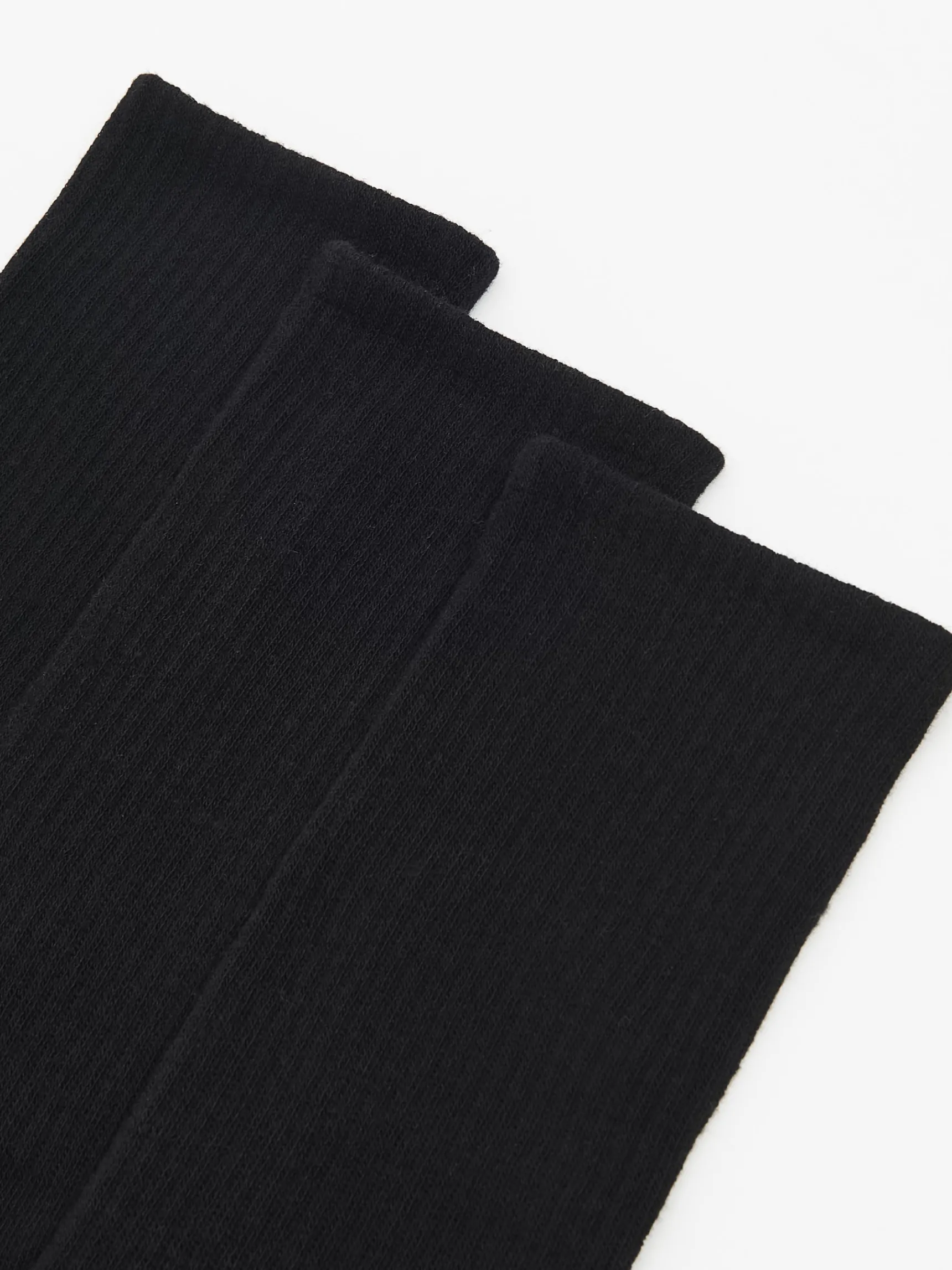 Sale Cropp 3 pack długich ch skarpet basic czarny