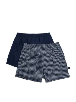 Outlet Cropp 2 pack ch bokserek granatowy