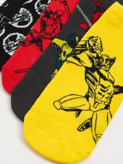 Clearance Cropp 5 pack skarpet Deadpool i Wolverine czarny