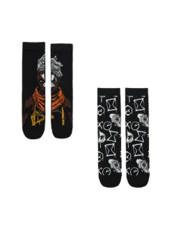 Hot Cropp 2 pack skarpet Ekko z Arcane czarny
