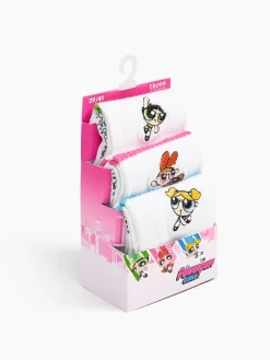 Discount Cropp 3 pack skarpet w prążki Atomówki biały
