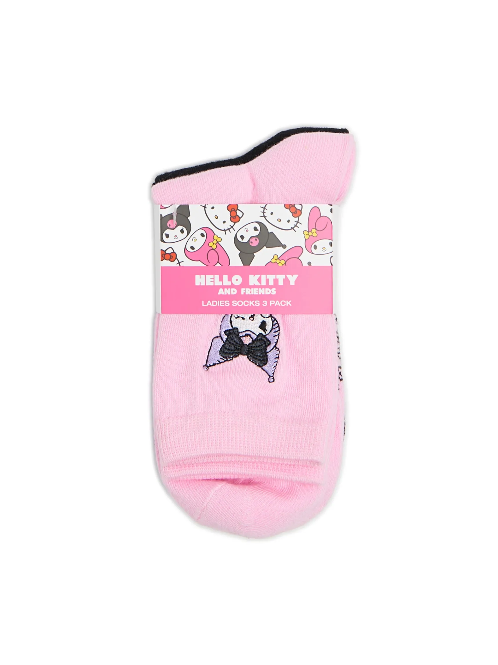 New Cropp 3 pack skarpet z serii Hello Kitty and Friends wielobarwny