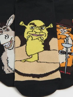 Best Cropp 3 pack skarpet ze Shrekiem czarny