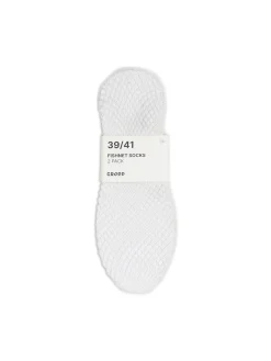 Sale Cropp 2 pack skarpetek kabaretek biały