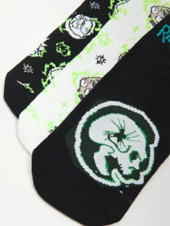 Online Cropp 3 pack skarpetek Rick i Morty czarny