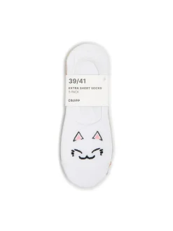 Outlet Cropp 5 pack skarpetek stopek z kotami wielobarwny