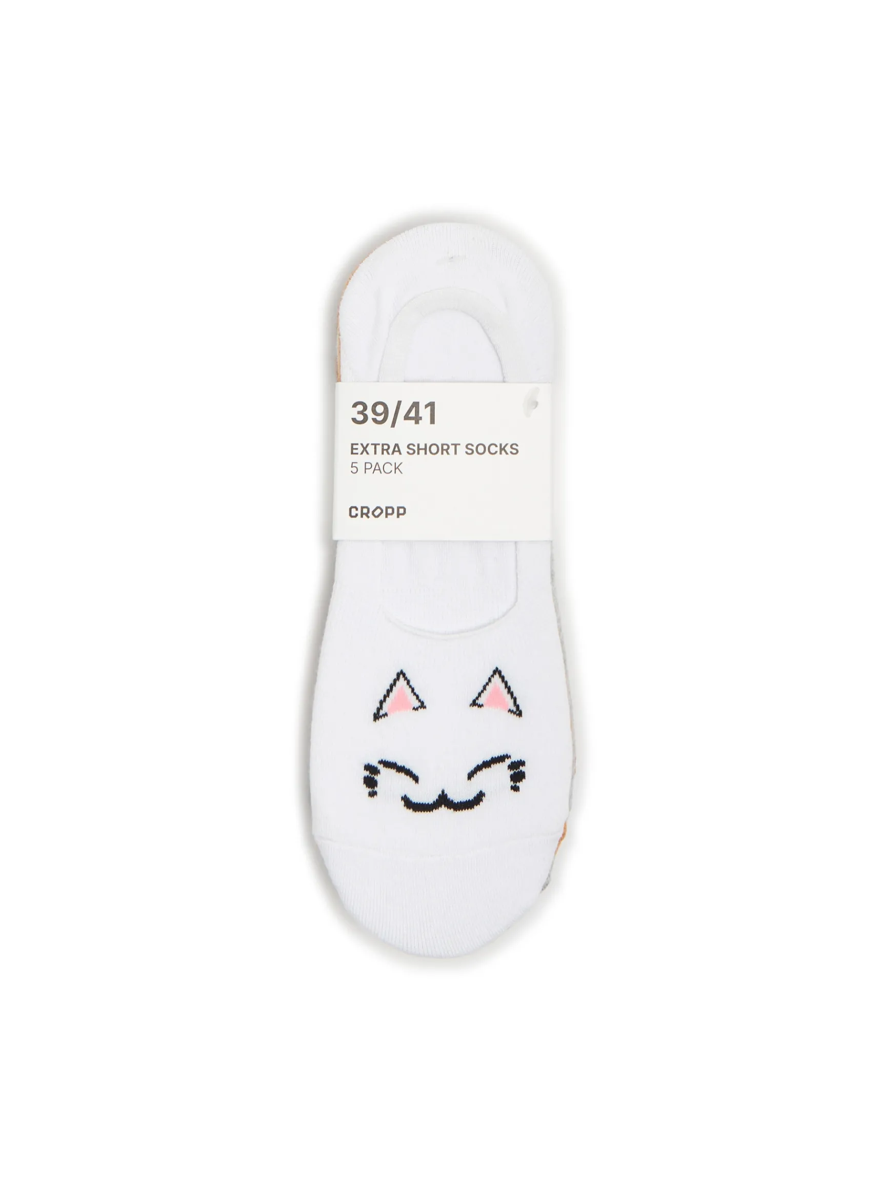 Outlet Cropp 5 pack skarpetek stopek z kotami wielobarwny