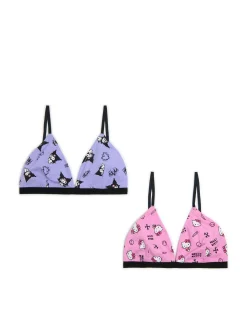 Discount Cropp 2 pack staników Hello Kitty i Kuromi wielobarwny