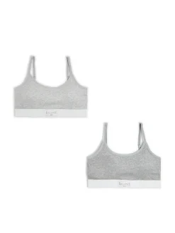 Outlet Cropp 2 pack ch staników szary
