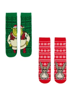 Outlet Cropp 2 pack świątecznych skarpet Shrek wielobarwny