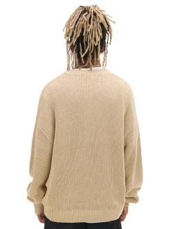 Discount Cropp Żakardowy sweter beżowy