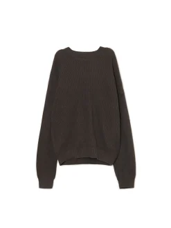 Clearance Cropp Żakardowy sweter szary