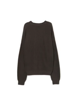 Clearance Cropp Żakardowy sweter szary