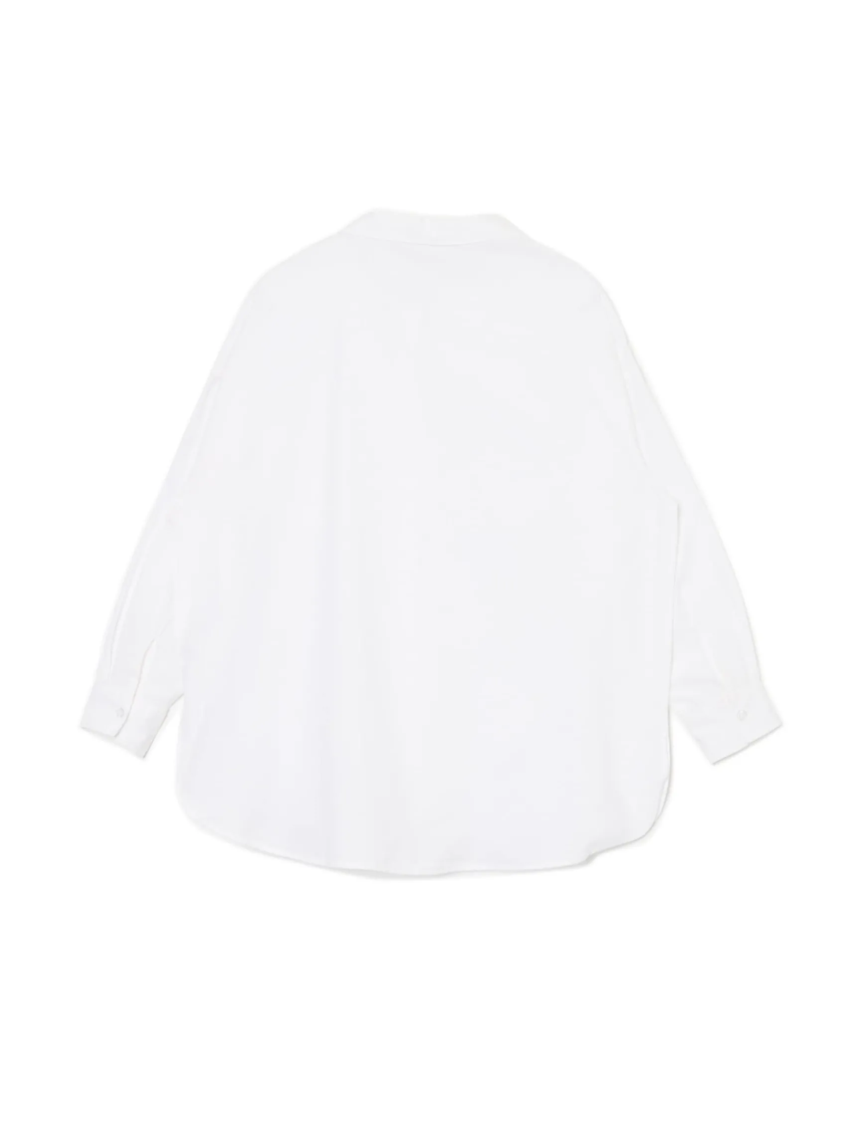 Clearance Cropp Bawełniana biała koszula oversize biały