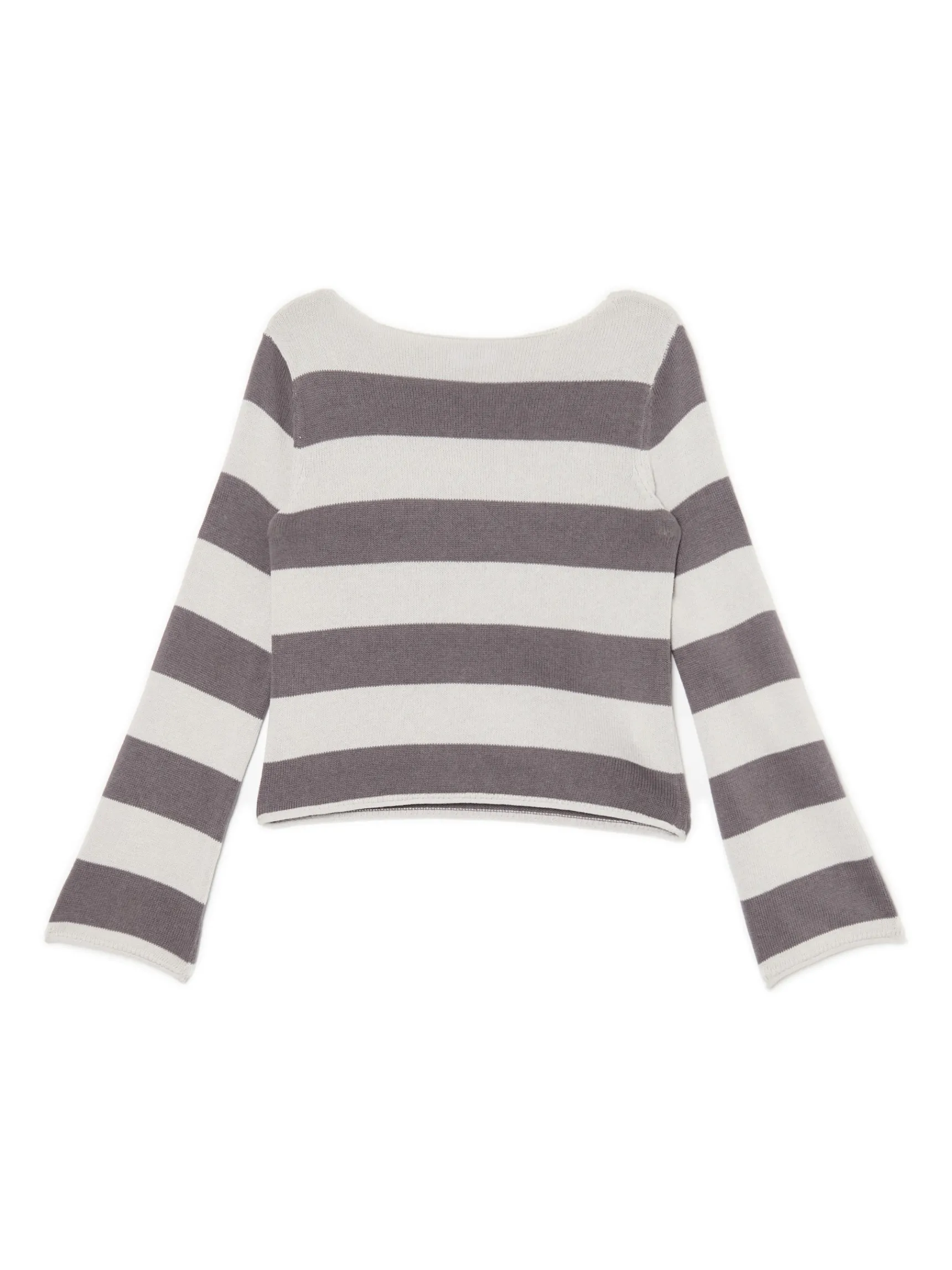 Clearance Cropp Bawełniany sweter w paski wielobarwny