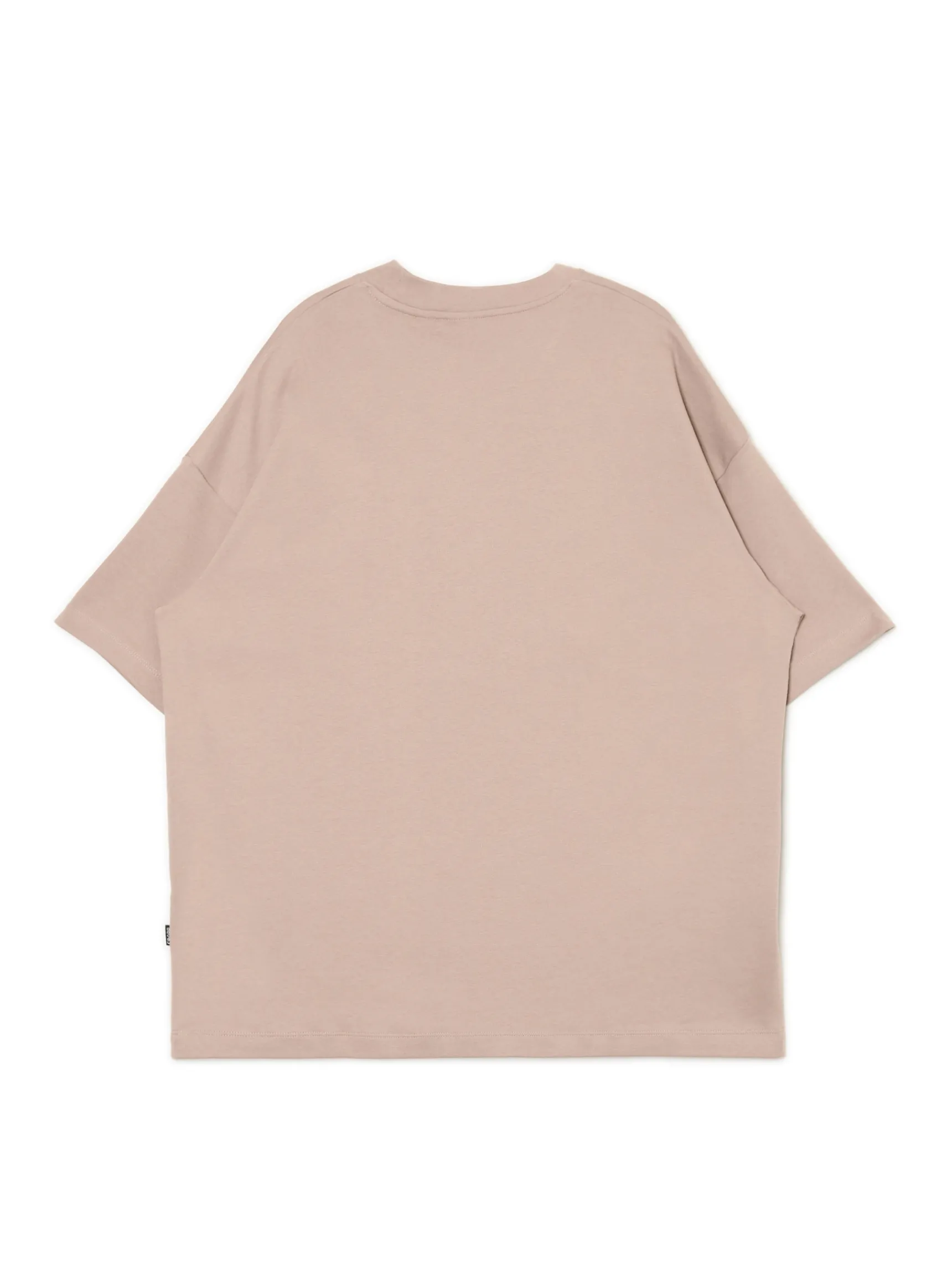 New Cropp Beżowa koszulka basic jasnyszary