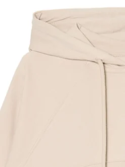 New Cropp Beżowa rozpinana bluza z kapturem beżowy