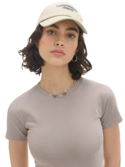 Fashion Cropp Beżowa sukienka maxi z krótkim rękawem beżowy