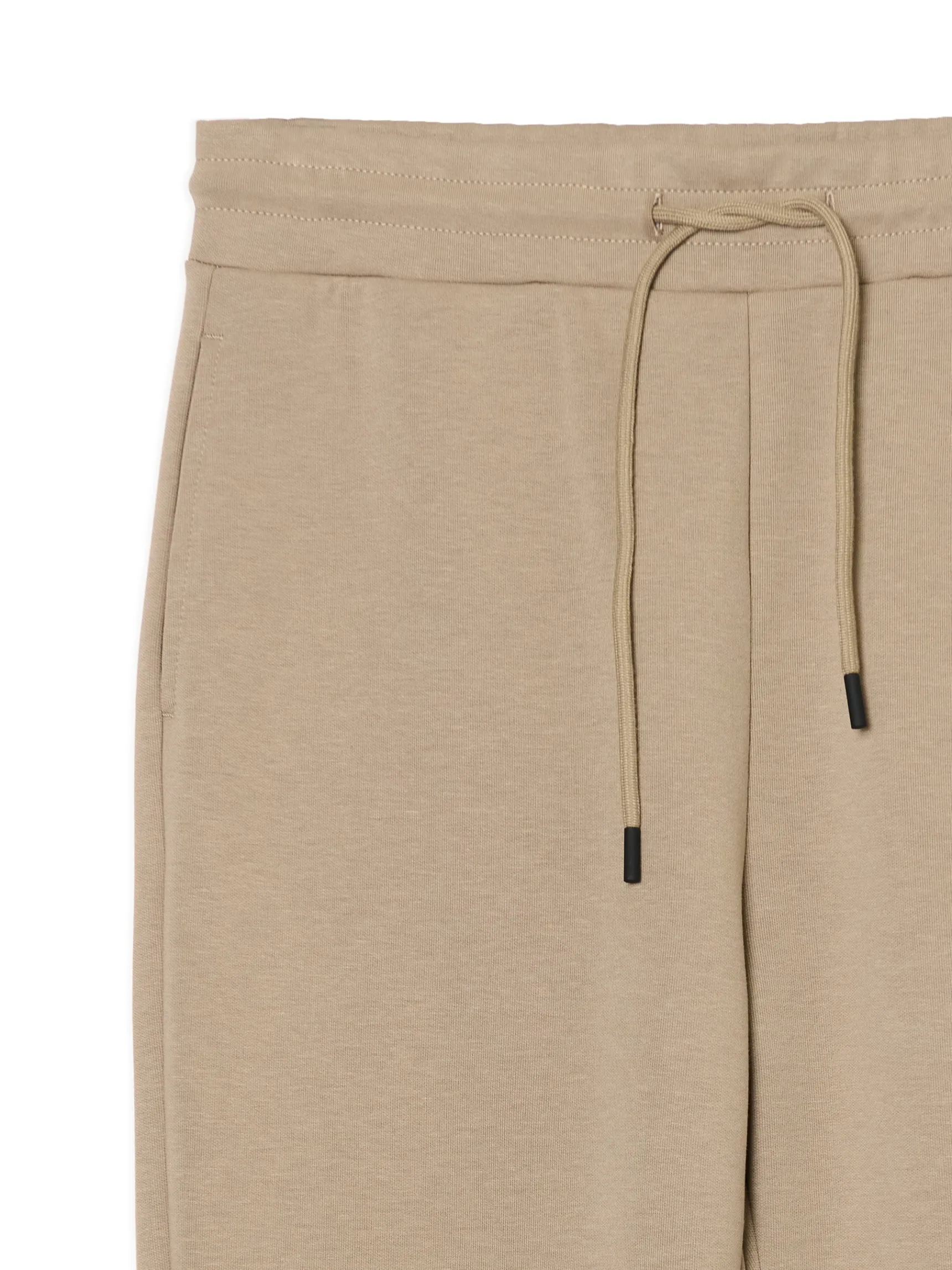 Online Cropp Beżowe dresowe joggery regular beżowy