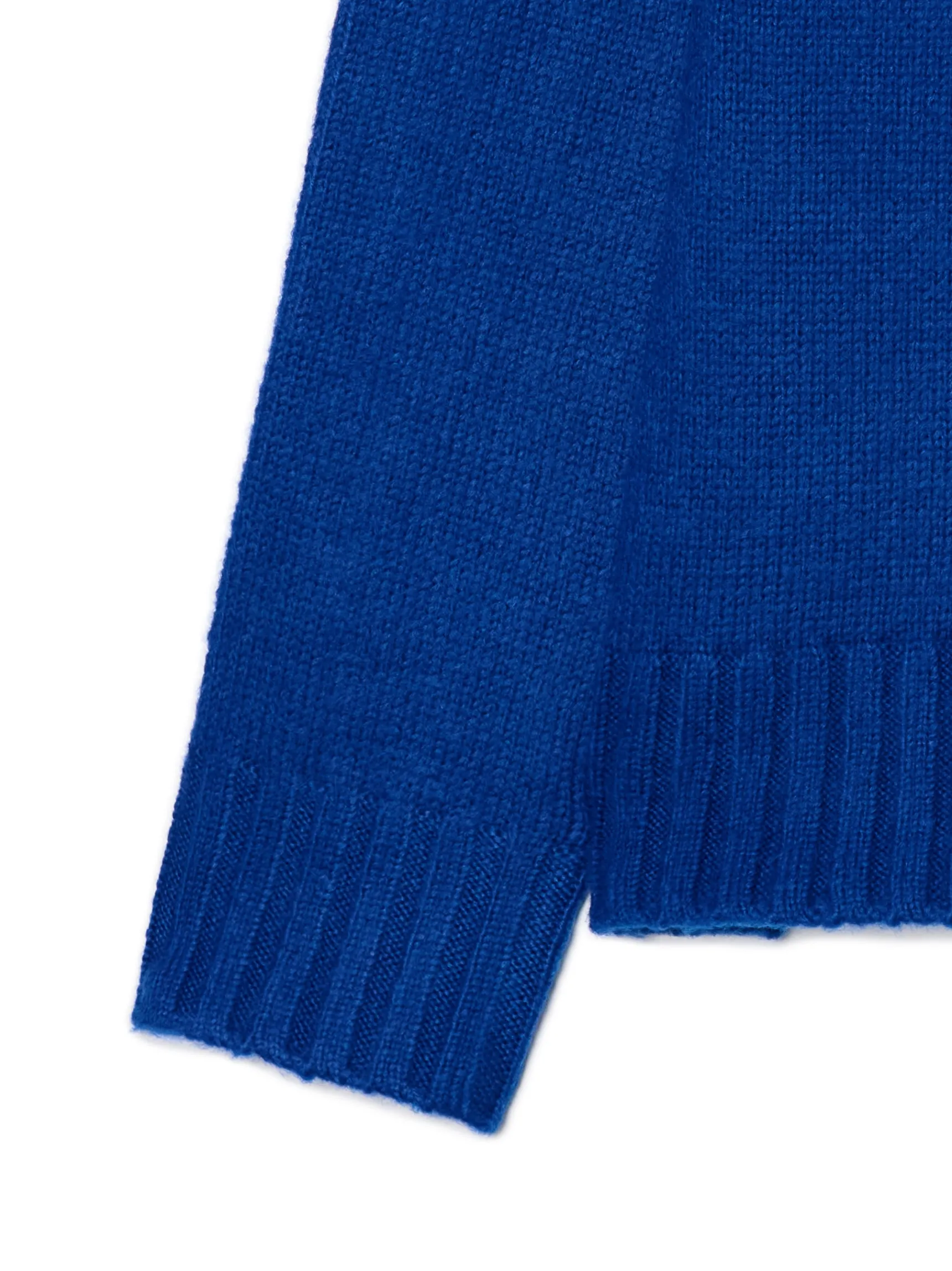 Clearance Cropp Beżowy gładki sweter niebieski
