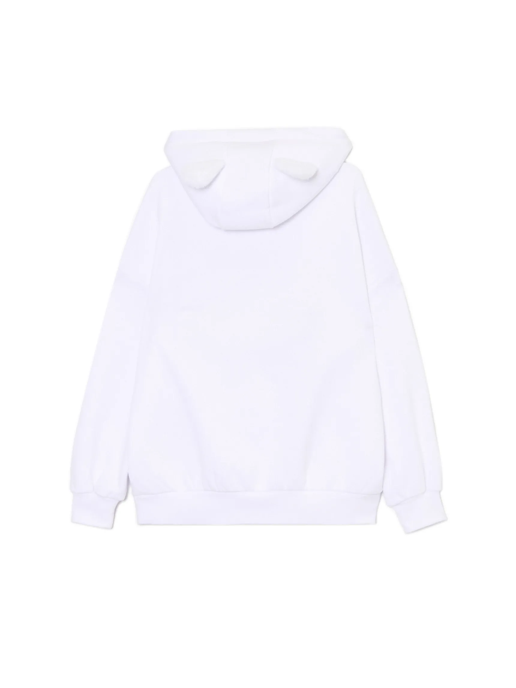 Online Cropp Biała bluza hoodie Hello Kitty biały