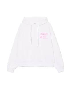 Sale Cropp Biała bluza z napisami biały
