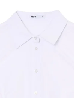 Fashion Cropp Biała koszula z długim rękawem biały