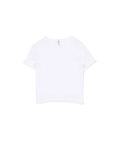 Discount Cropp Biała koszulka slim biały