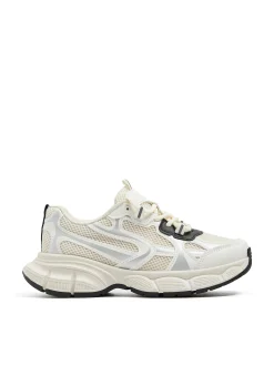 Outlet Cropp Białe sneakersy z elementami reflective wielobarwny