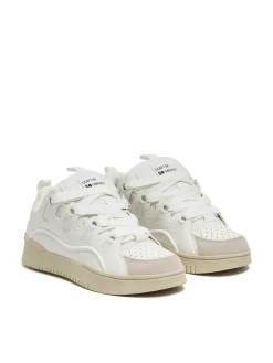 Clearance Cropp Białe sportowe sneakersy biały