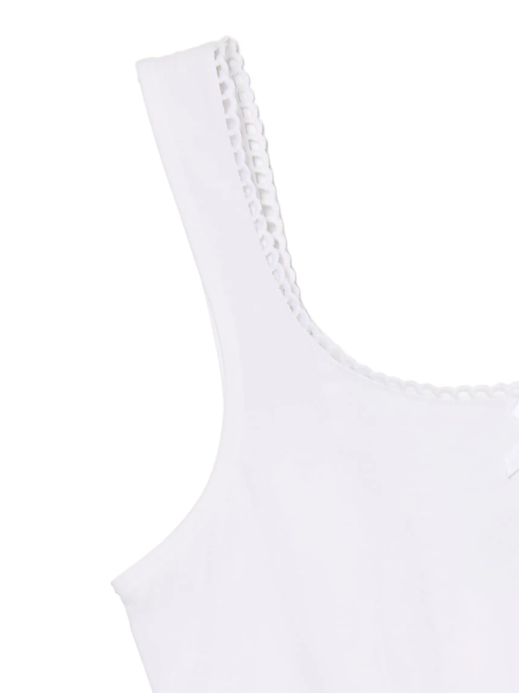 Outlet Cropp top biały