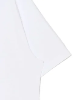 Clearance Cropp T-shirt z haftem biały