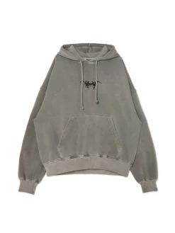 Sale Cropp Bluza hoodie z naszywką UNISEX czarny