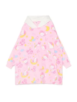 Clearance Cropp Bluza typu snuddie z Hello Kitty różowy