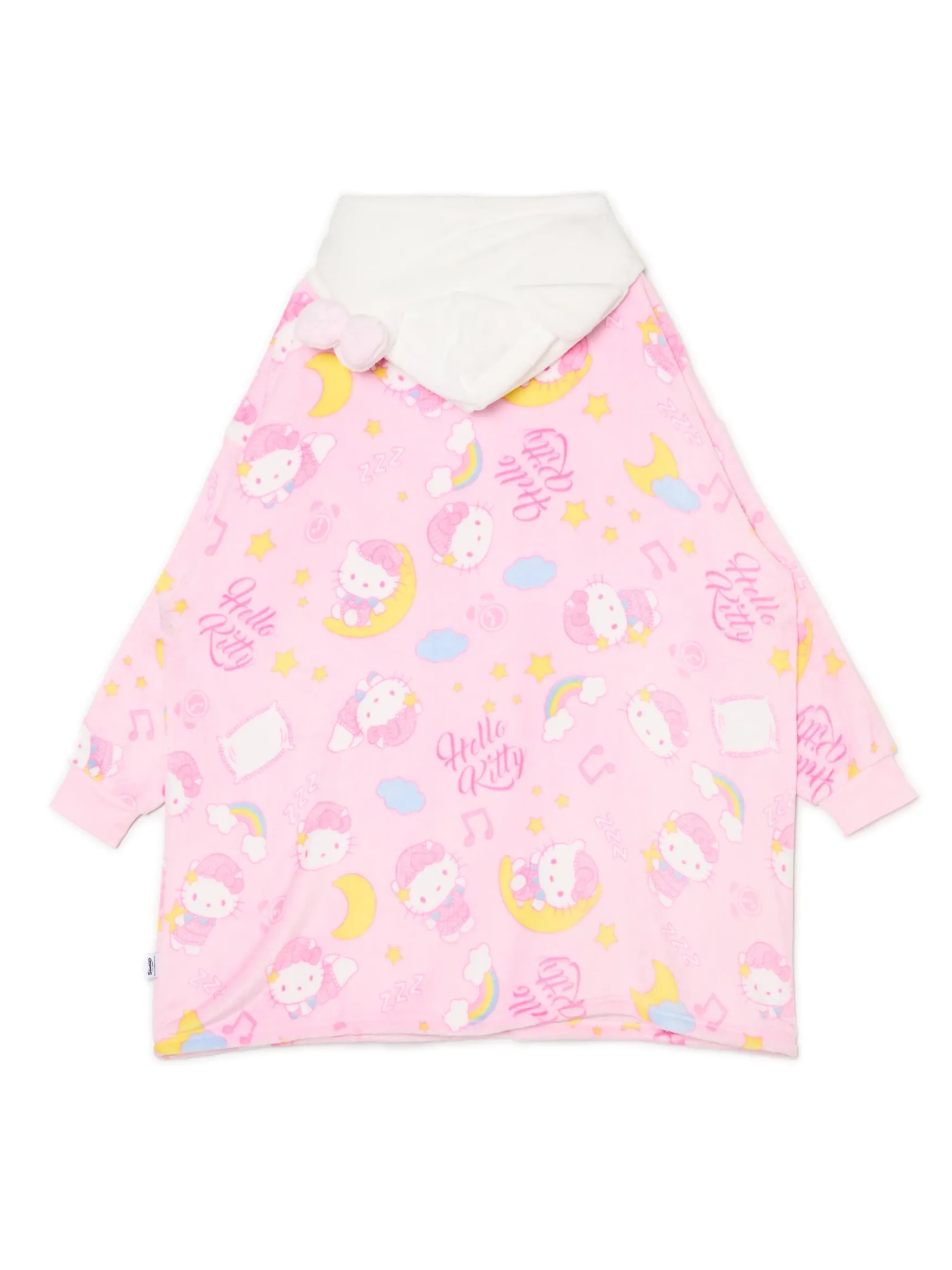 Clearance Cropp Bluza typu snuddie z Hello Kitty różowy