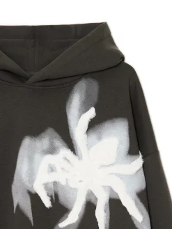 Clearance Cropp Bluza z aplikacją pająka szary
