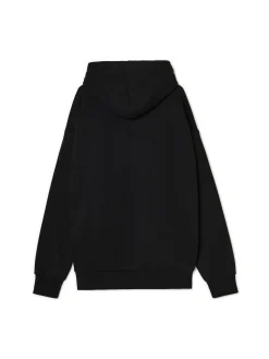 Clearance Cropp Bluza z aplikacją punkowej czaszki czarny