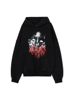 Online Cropp Bluza z halloweenowym motywem czarny