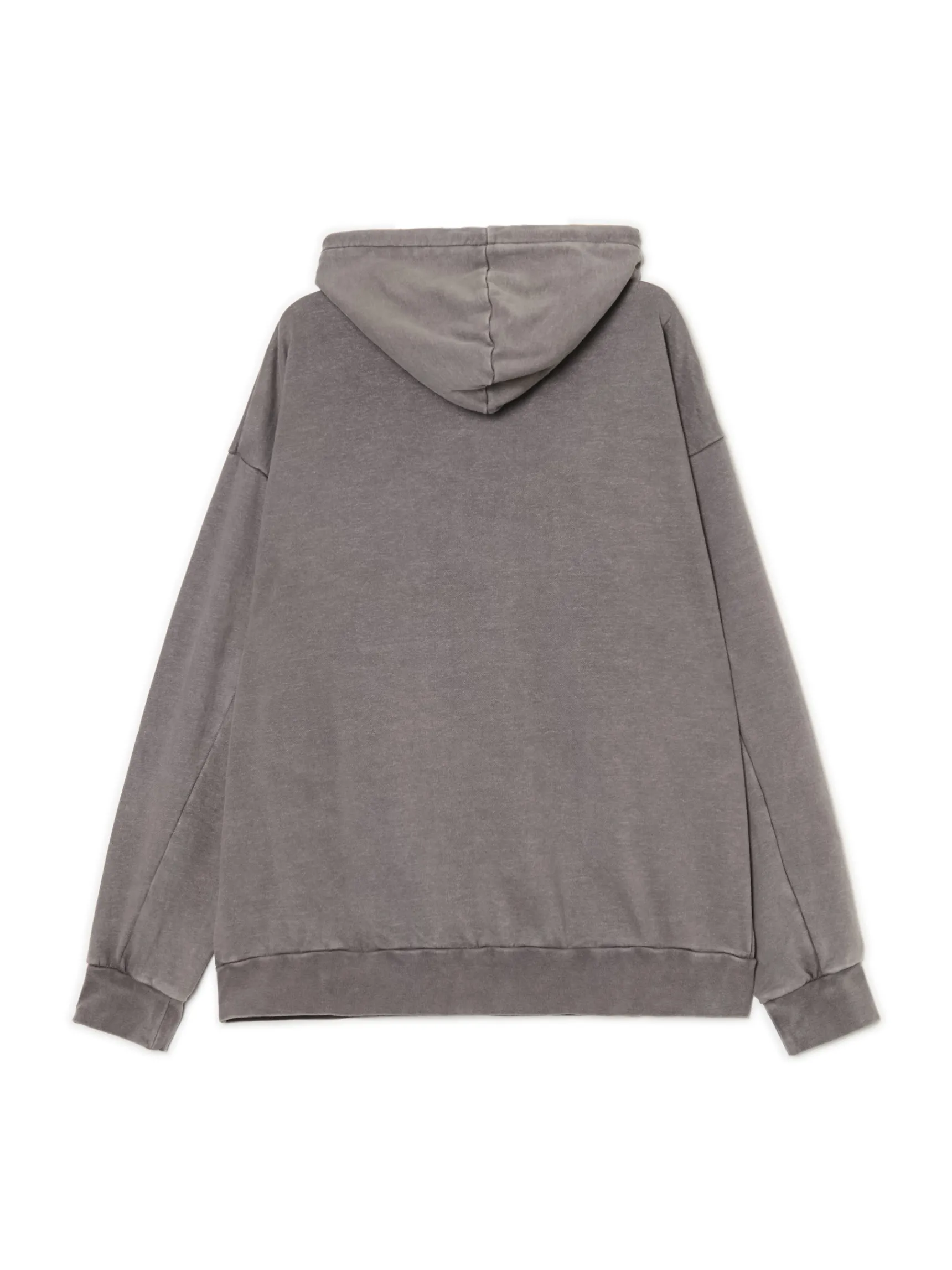 Hot Cropp Bluza z kapturem i aplikacją jasnyszary