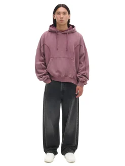 Clearance Cropp Bluza z kapturem i aplikacją UNISEX różowy