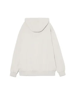 Discount Cropp Bluza z kapturem i nadrukiem Korn jasnyszary